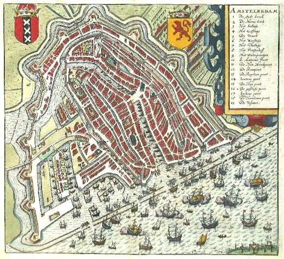 Virtuele stadswandeling Amsterdam.